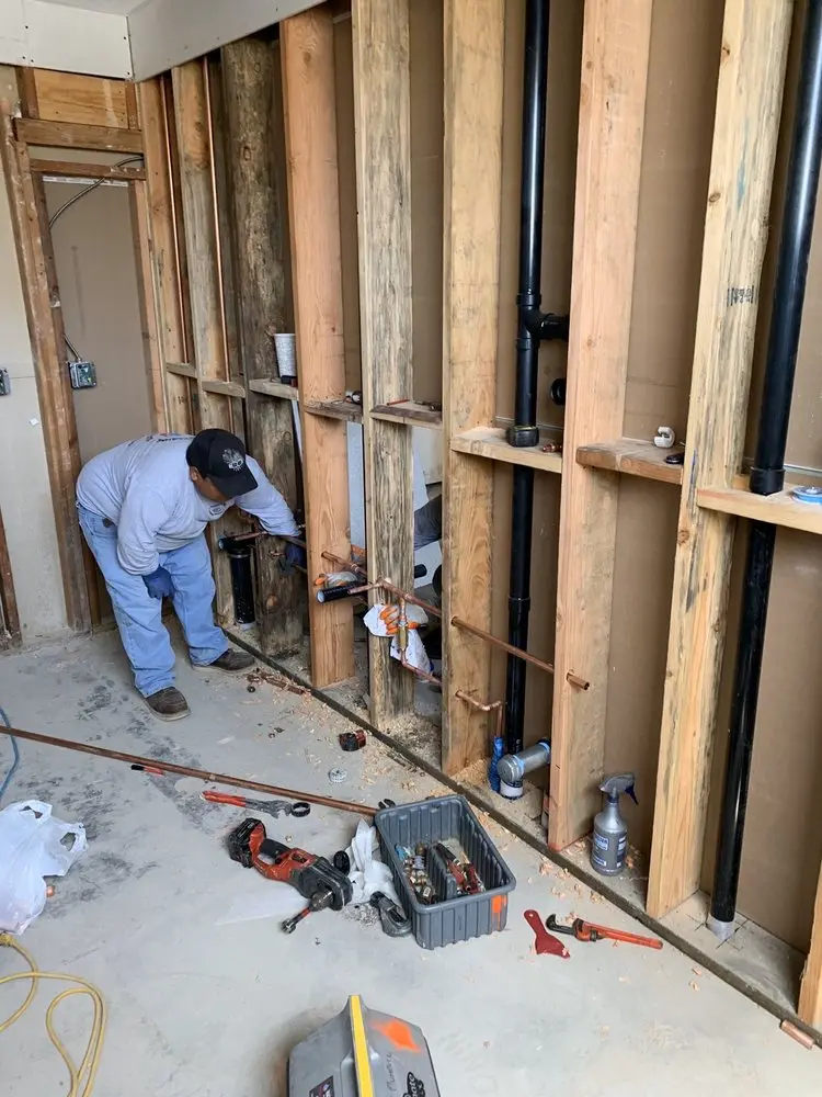 Commercial rough-in plumbing for Water Heater Replacement in Valinda